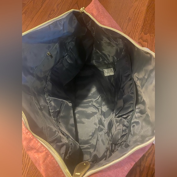 Pritent Diaper Bag Red 2 Handles Inside & Outside Pockets Paci Bag Insulated New - Picture 6 of 11